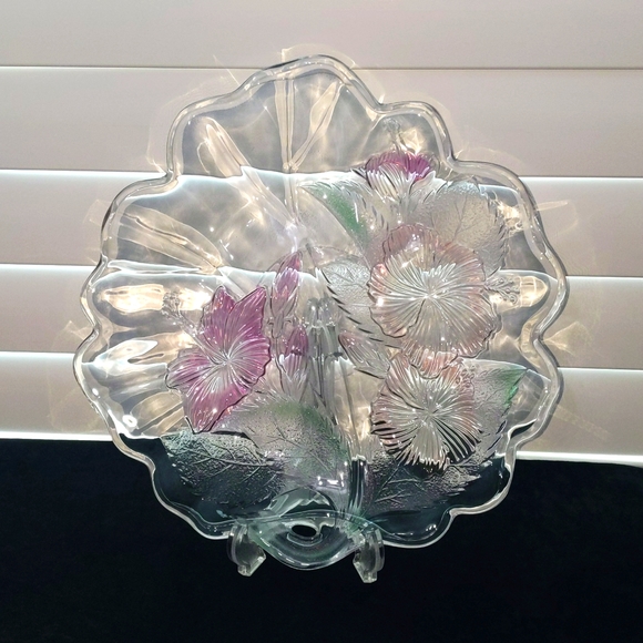 Mikasa Crystal Serving Tray - Picture 1 of 3